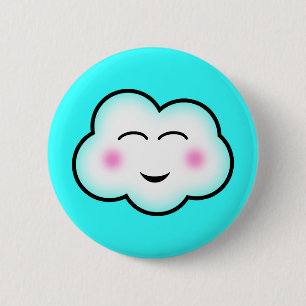 かわいいの雲 缶バッジ
