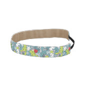 かわいいの青パターン アスレチックヘッドバンド (右)