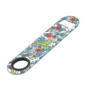 かわいいの青パターン スピード栓抜き (裏面アングル)