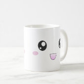 かわいいの顔のマグ コーヒーマグカップ (正面右)