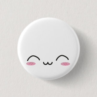 かわいいの顔 缶バッジ