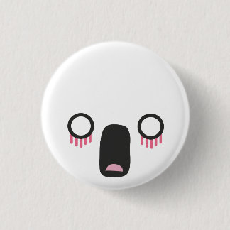 かわいいの顔 缶バッジ