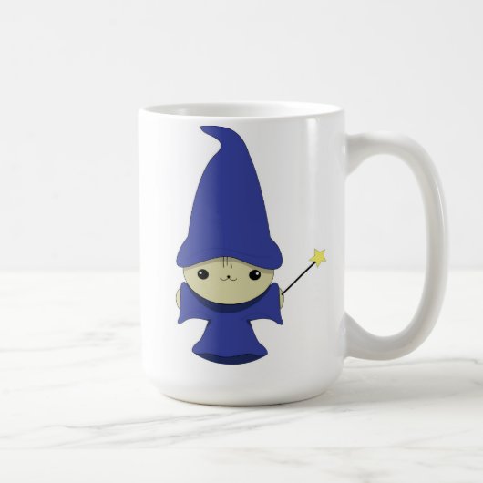 かわいいの魔法使いの子ネコのマグ コーヒーマグカップ (右)