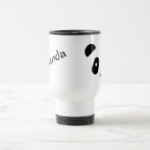 かわいいの~のかわいいパンダの顔 トラベルマグ (中央)