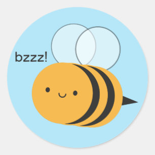 かわいいのBuzzyののまわりに ラウンドシール
