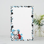 かわいいのDalmatian文房具(Unlined) 便箋 (スタンド正面)