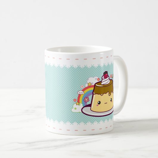 かわいいのFLAN コーヒーマグカップ (正面右)