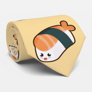 かわいいのnigiriのサケ ネクタイ