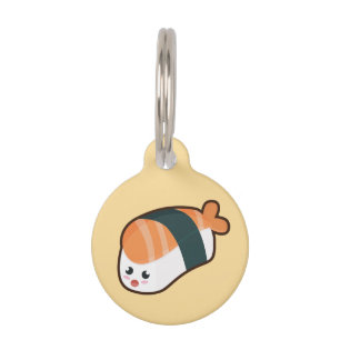 かわいいのnigiriのサケ ペット　ネームタグ