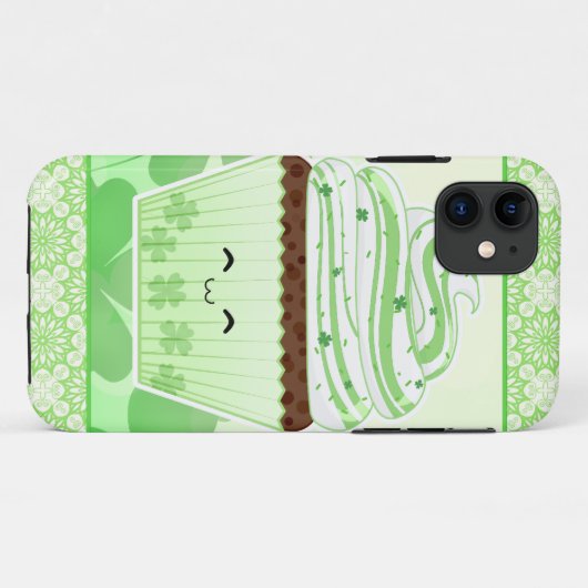 かわいいのSt patricks dayのかわいいカップケーキ Case-Mate iPhoneケース (裏面(横))