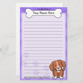 かわいいのTollerの文房具 便箋 (正面/裏面)