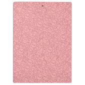 かわいいはかわいいケーキと模造します クリップボード (裏面)