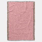 かわいいはかわいいケーキと模造します スローブランケット (正面縦)