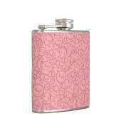 かわいいはかわいいケーキと模造します フラスク (右)