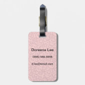 かわいいはかわいいケーキと模造します ラゲッジタグ (裏面縦)