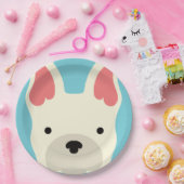 かわいいはかわいい子犬。 ペーパープレート (パーティー)