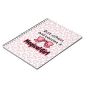 かわいいは学校を似合いますmelty魔法の女の子にやめます ノートブック (左側)