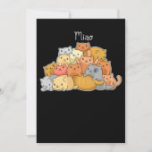 かわいいは日本のかわいいアニメ愛好家やコスプレ 招待状 (正面)