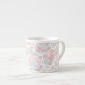 かわいいは落書きと模造します エスプレッソカップ (正面右)