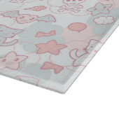 かわいいは落書きと模造します カッティングボード (角)