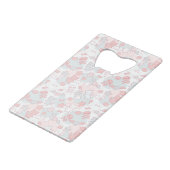 かわいいは落書きと模造します クレジットカード栓抜き (正面アングル)