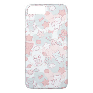 かわいいは落書きと模造します iPhone 8 PLUS/7 PLUSケース