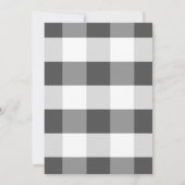 かわいいひつじの子供の誕生日招待状 招待状 (裏面)