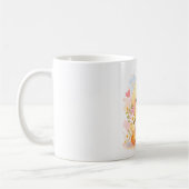 かわいいひよこの花マグ コーヒーマグカップ (左)