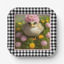 かわいいひよこ  花  春