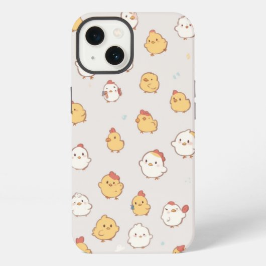 かわいいひよこ iPhoneケース (裏面)