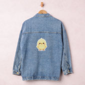 かわいいふわふわちびチキン デニムジャケット (ハンガー)