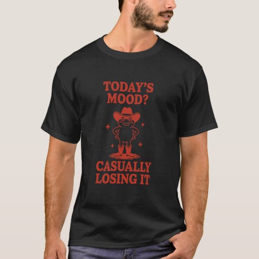 かわいいふわふわの動物は大きな喜びをくれる L Tシャツ (正面)