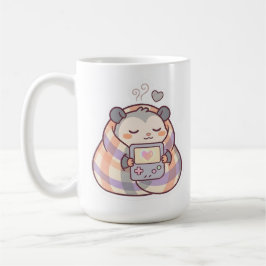 かわいいふわふわガーマー・ポッサム・マグ コーヒーマグカップ