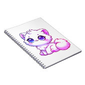 かわいいふわふわ子猫ノート ノートブック (右側)