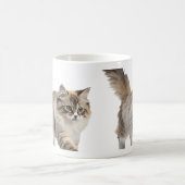 かわいいふわふわ猫のコーヒーマグ コーヒーマグカップ (中央)