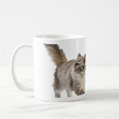 かわいいふわふわ猫のコーヒーマグ コーヒーマグカップ (左)