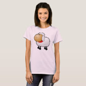 かわいいふわふわ羊 Tシャツ (正面フル)