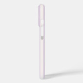 かわいいぶどうの紫ストライプスマホケース Case-Mate iPhoneケース (裏面 / 左)