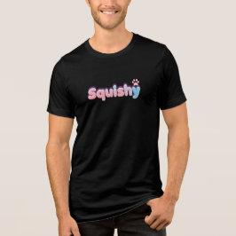 かわいいぷにぷにパグデザイン トライブレンドTシャツ
