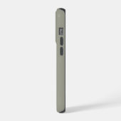 かわいいほっぺのグレー フレンチブルドッグ iPhoneケース (左側面)