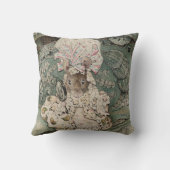 かわいいみすぼらしいシックマリー·アントワネットマウスの子ども クッション (裏面)