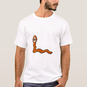 かわいいみみず Tシャツ