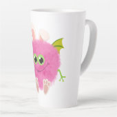 かわいいもふもふうさぎモンスター カフェラテマグ (右アングル)