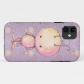 かわいいもふもふモンスター Case-Mate iPhoneケース (裏面(横))