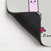 かわいいやる気を起こさせるグリッターポーランドマウスパッド マウスパッド (コーナー)