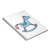 かわいいゆらゆら馬 ノートブック (右側)