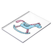 かわいいゆらゆら馬 ノートブック (左側)