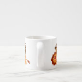 かわいいよくはしゃぐ漫画ライオンズエスプレッソマグカップ エスプレッソカップ (裏面)