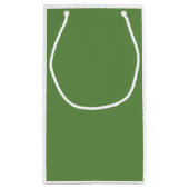 かわいいよくはしゃぐ雪だるま スモールペーパーバッグ (裏面)