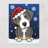 かわいいより素晴らしいスイス山のクリスマスの郵便はがき シーズンポストカード (正面)